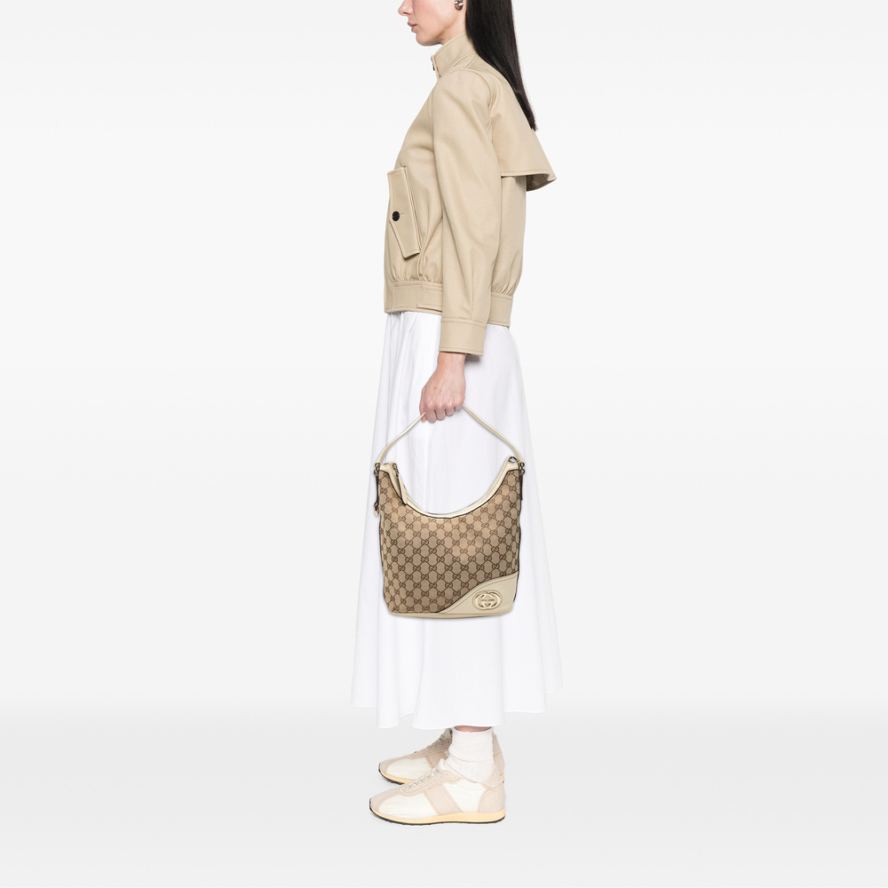 Pre-Loved Gucci GG Canvas New Britt Shoulder Bag - Picture 7 of 7
